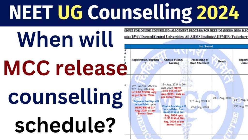 NEET UG Counselling 2024