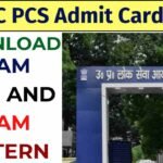 UPPSC PCS Admit Card 2024